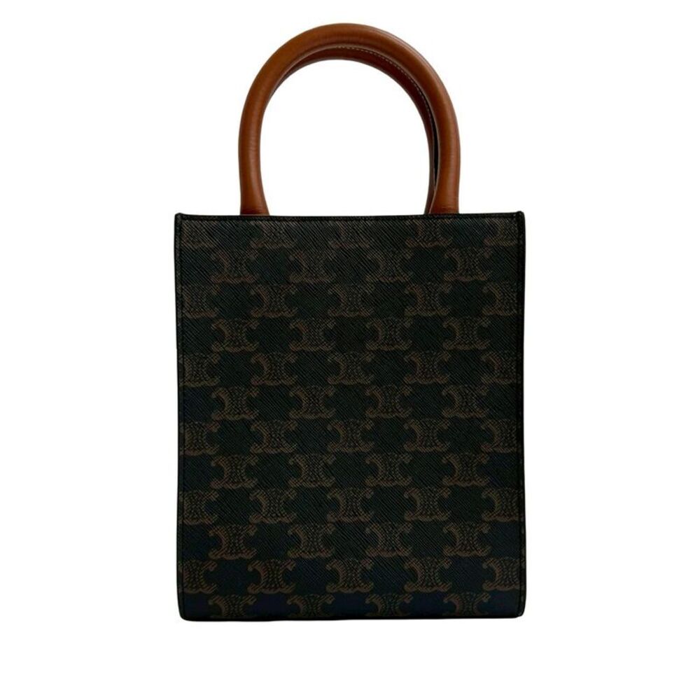 Celine Vertical Cabas Mini Leather 2way Bag - Picture 4 of 10